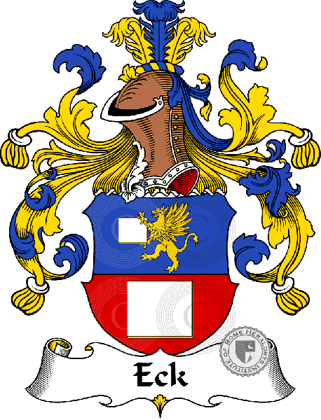 Wappen der Familie Eck   ref: 30378