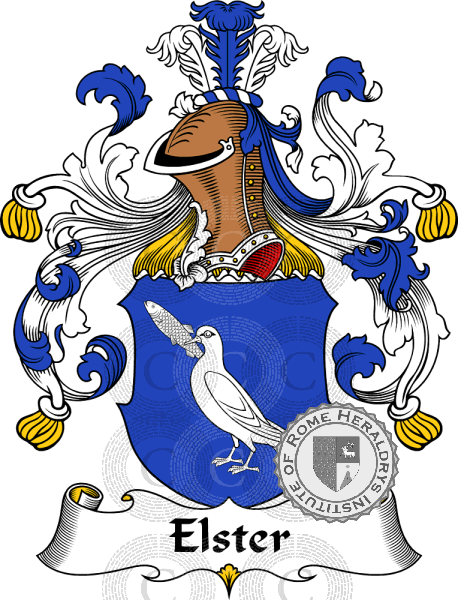 Coat of arms of family Elster