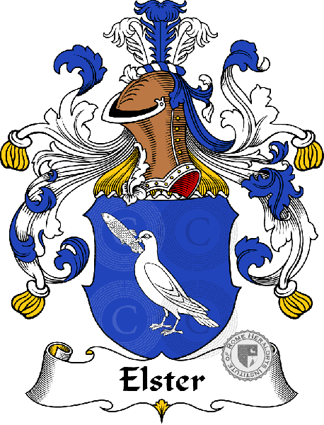 Wappen der Familie Elster
