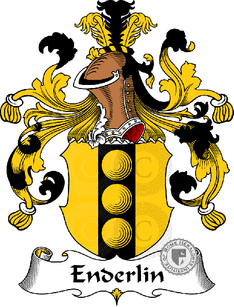 Wappen der Familie Enderlin   ref: 30414