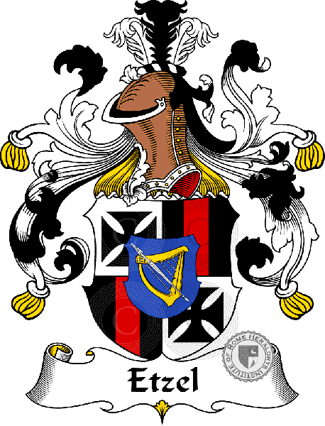 Coat of arms of family Etzel