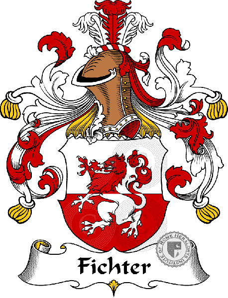 Wappen der Familie Fichter   ref: 30471