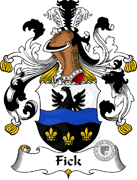 Coat of arms of family Fick