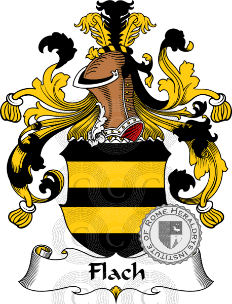 Escudo de la familia Flach