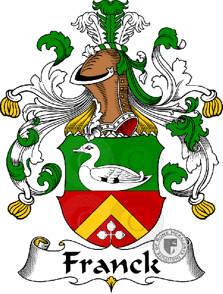 Coat of arms of family Franck