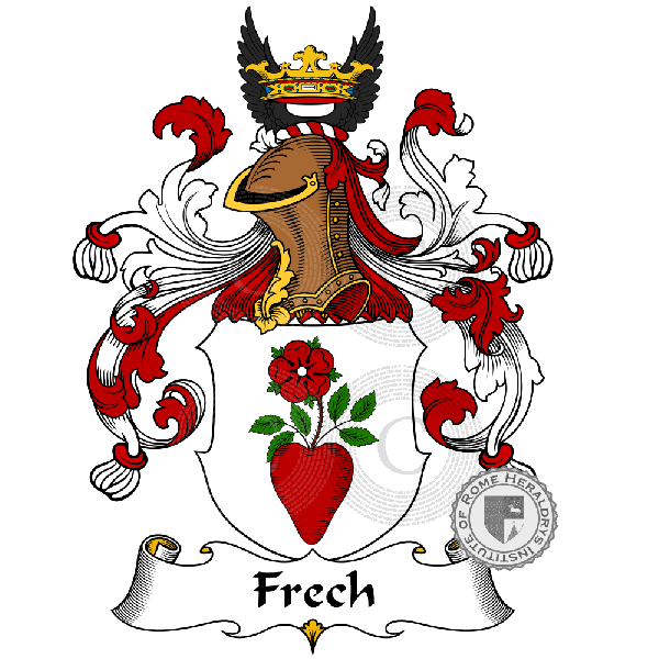 Coat of arms of family Frech
