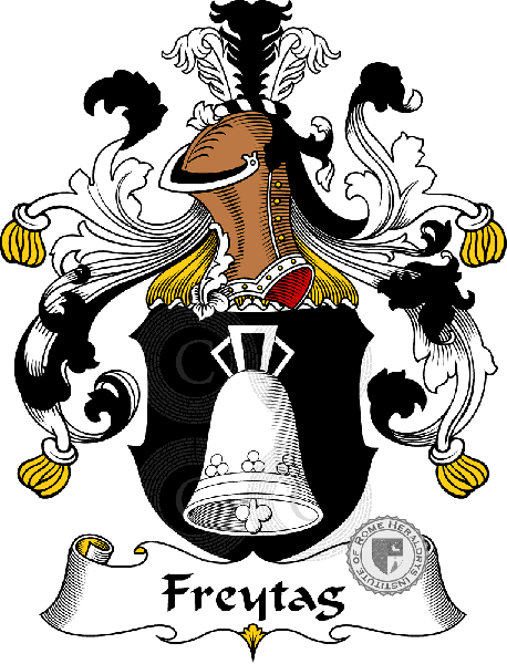 Escudo de la familia Freytag   ref: 30513