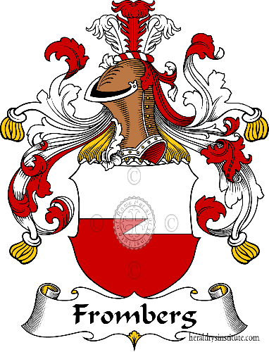 Wappen der Familie Fromberg   ref: 30525