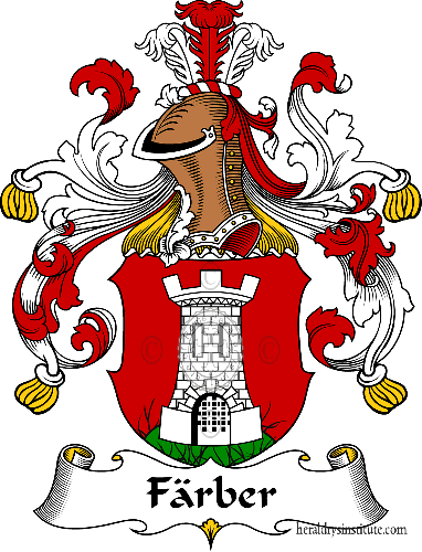 Coat of arms of family Färber