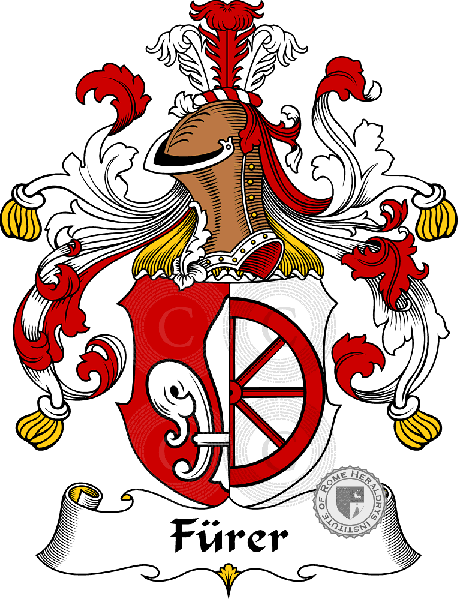 Wappen der Familie Fürer   ref: 30537