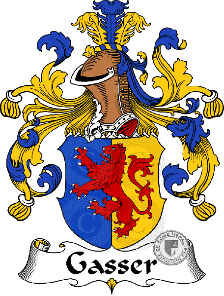 Coat of arms of family Gasser