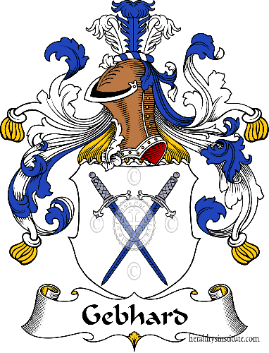Wappen der Familie Gebhard   ref: 30558