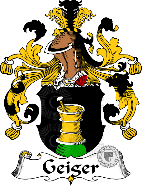 Wappen der Familie Geiger   ref: 30562
