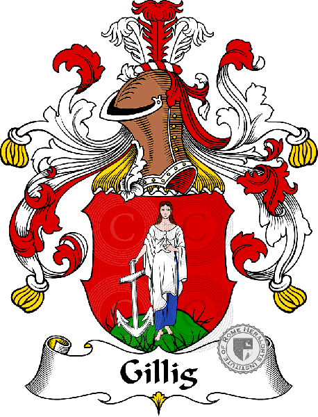 Coat of arms of family Gillig