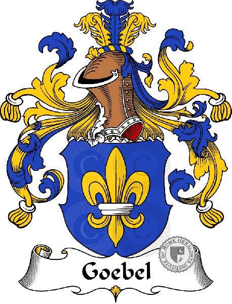 Coat of arms of family Goebel