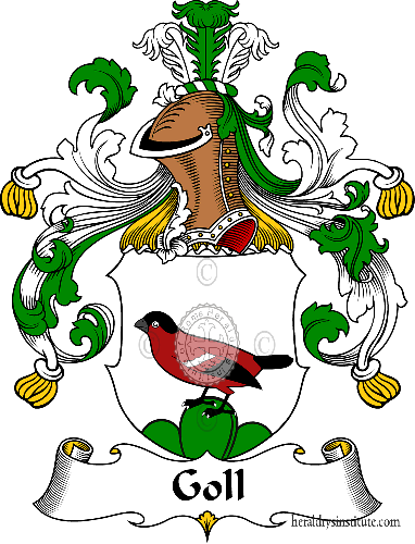 Wappen der Familie Goll   ref: 30621