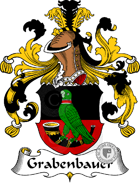 Wappen der Familie Grabenbauer   ref: 30631