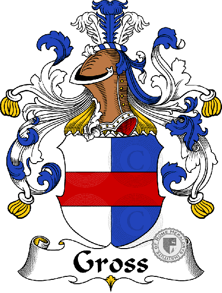 Coat of arms of family Gross