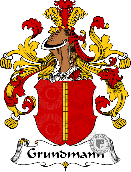 Wappen der Familie Grundmann   ref: 30665