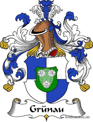 Escudo de la familia Grünau   ref: 30668