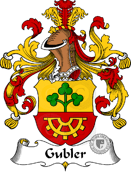 Coat of arms of family Gubler