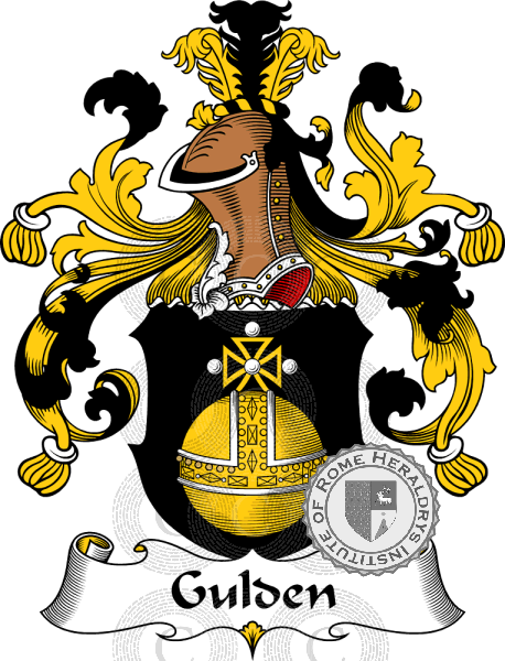 Wappen der Familie Gulden   ref: 30678