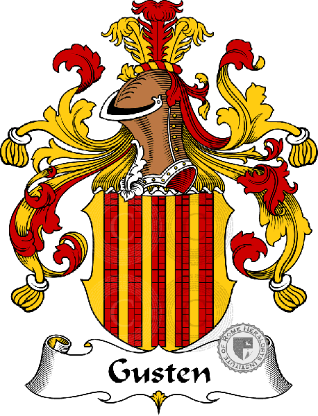 Wappen der Familie Gusten   ref: 30681