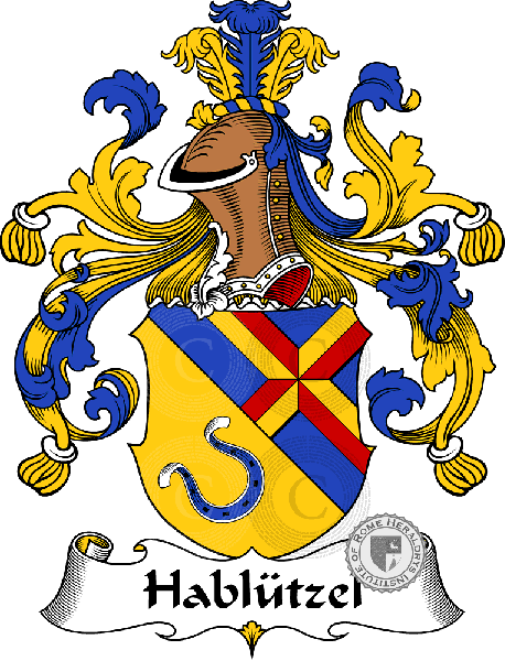 Wappen der Familie Hablützel   ref: 30700