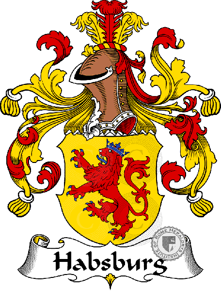 Escudo de la familia Habsburg   ref: 30701
