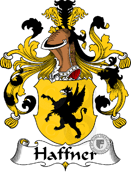 Coat of arms of family Haffner   ref: 30707