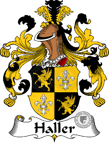 Wappen der Familie Haller   ref: 30722