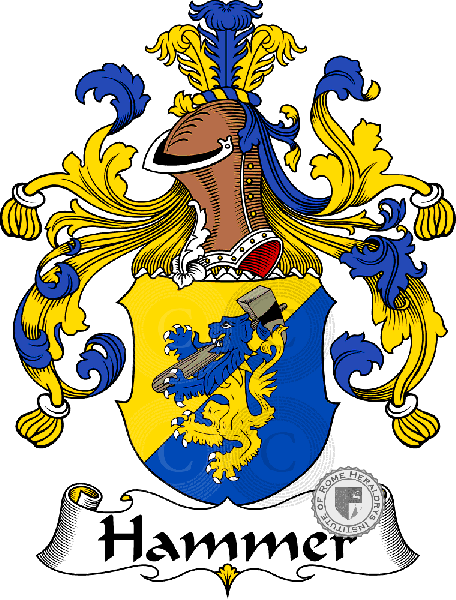 Wappen der Familie Hammer   ref: 30729