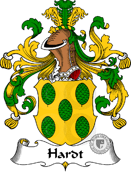 Coat of arms of family Hardt