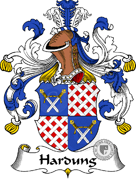 Wappen der Familie Hardund   ref: 30742