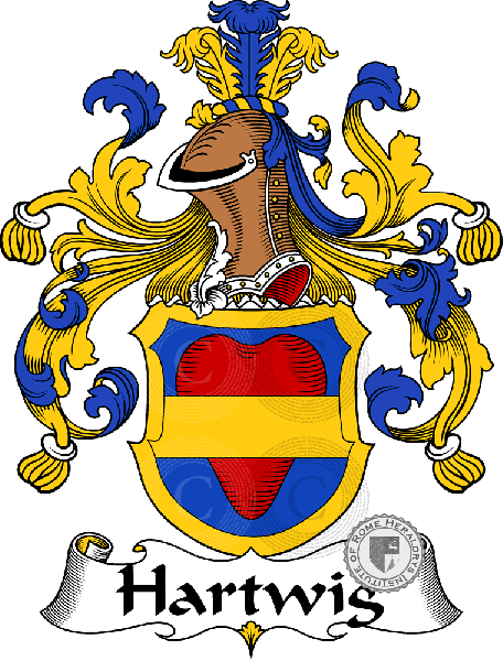 Coat of arms of family Hartwig