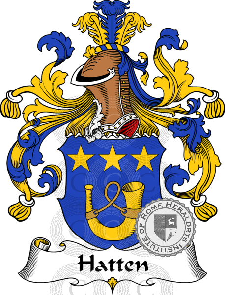 Wappen der Familie Hatten