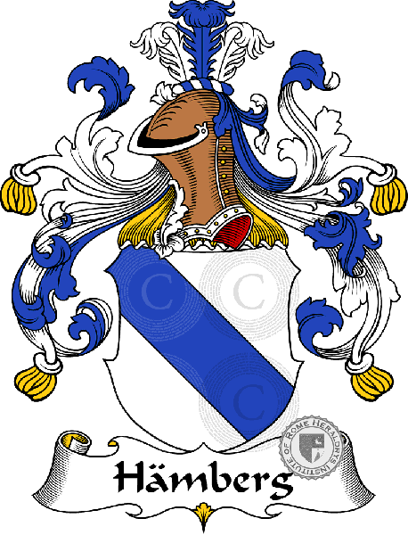 Wappen der Familie Hämberg   ref: 30781