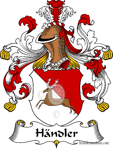 Coat of arms of family Händler