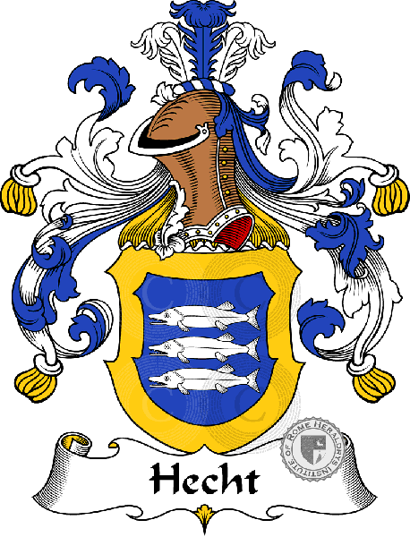 Coat of arms of family Hecht