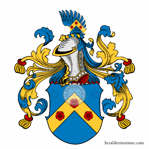 Wappen der Familie Hegner   ref: 30807