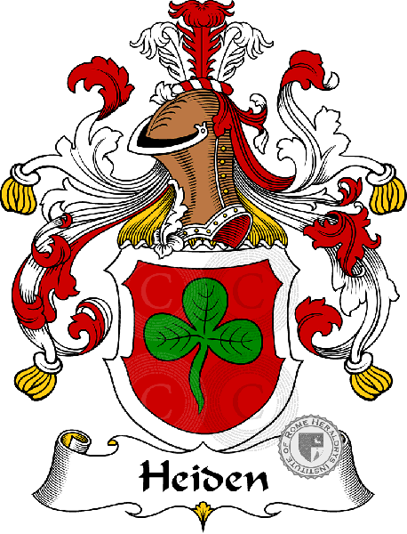 Coat of arms of family Heiden