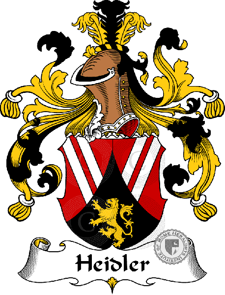 Coat of arms of family Heidler   ref: 30809