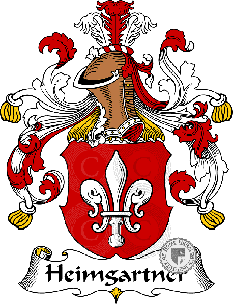 Wappen der Familie Heimgartner   ref: 30815