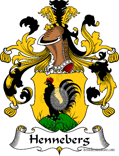 Wappen der Familie Henneberg   ref: 30838