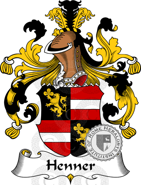 Coat of arms of family Henner