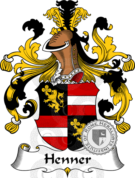 Escudo de la familia Henner