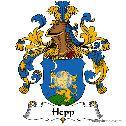 Coat of arms of family Hepp