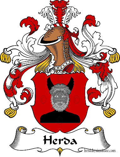 Coat of arms of family Herda