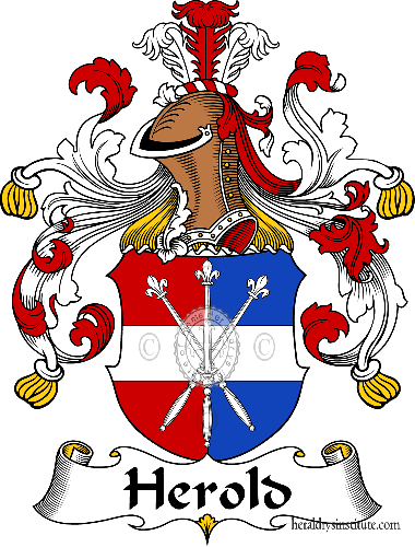 Wappen der Familie Herold   ref: 30854