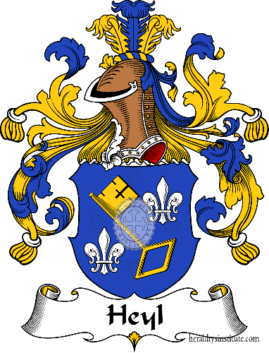 Wappen der Familie Heyl   ref: 30879